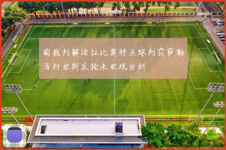 前裁判解读拉比奥特点球判罚萨勒马科尔斯反抢未犯规分析